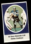 1972 Sunoco Stamps  Dave Edwards  Front Thumbnail