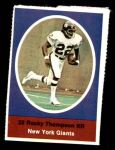 1972 Sunoco Stamps  Rocky Thompson  Front Thumbnail