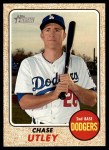 2017 Topps Heritage #187  Chase Utley  Front Thumbnail