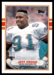 1989 Topps Traded #32 T Jeff Cross  Front Thumbnail