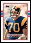 1989 Topps Traded #89 T Bill Hawkins  Front Thumbnail
