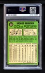 1967 Topps #600 Brooks Robinson Back Thumbnail
