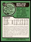1977 Topps #113  Bruce Seals  Back Thumbnail