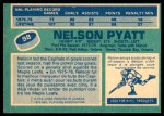 1976 O-Pee-Chee NHL #98  Nelson Pyatt  Back Thumbnail