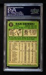 1967 Topps #594  Dan Osinski  Back Thumbnail