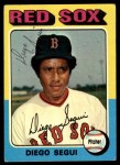 1975 Topps #232 Diego Segui Front Thumbnail