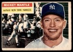 1956 Topps #135 GRY Mickey Mantle Front Thumbnail