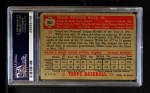 1952 Topps #261 Willie Mays Back Thumbnail