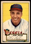 1952 Topps #88 Bob Feller Front Thumbnail