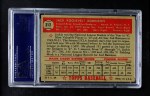 1952 Topps #312 Jackie Robinson Back Thumbnail