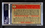 1952 Topps #1 Andy Pafko Back Thumbnail