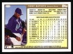 1999 Topps #272  Tony Batista  Back Thumbnail