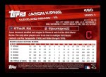 2017 Topps #480  Jason Kipnis  Back Thumbnail