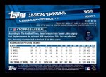 2017 Topps #689  Jason Vargas  Back Thumbnail