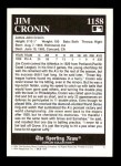 1994 Conlon Burgundy #1158   -  Jim Cronin 1929 Athletics Back Thumbnail