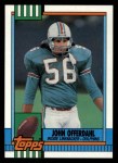 1990 Topps #321  John Offerdahl  Front Thumbnail