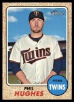 2017 Topps Heritage #562  Phil Hughes  Front Thumbnail