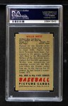 1951 Bowman #305 Willie Mays Back Thumbnail