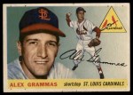 1955 Topps #21 Alex Grammas Front Thumbnail