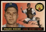 1955 Topps #87 Frank House Front Thumbnail