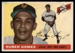 1955 Topps #71 Ruben Gomez Front Thumbnail