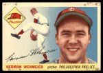 1955 Topps #29 Herm Wehmeier Front Thumbnail