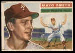 1956 Topps #60 Mayo Smith Front Thumbnail