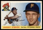 1955 Topps #135 John O'Brien Front Thumbnail