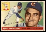 1955 Topps #77 Arnie Portocarrero Front Thumbnail