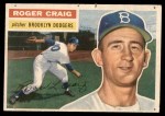 1956 Topps #63 Roger Craig Front Thumbnail