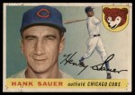1955 Topps #45 Hank Sauer Front Thumbnail