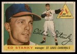 1955 Topps #191 Eddie Stanky Front Thumbnail