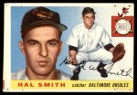 1955 Topps #8 Hal W. Smith Front Thumbnail