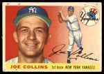 1955 Topps #63 Joe Collins Front Thumbnail