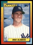 1990 Topps Traded #9 T Mike Blowers  Front Thumbnail