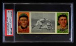 1912 T202 Hassan - Johnny Kling / Harry Steinfeldt Lobert Almost Caught Front Thumbnail
