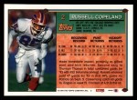 1994 Topps #2  Russell Copeland  Back Thumbnail