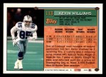 1994 Topps #113  Kevin Williams  Back Thumbnail