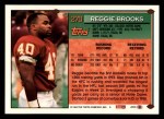 1994 Topps #270  Reggie Brooks  Back Thumbnail