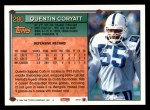1994 Topps #280  Quentin Coryatt  Back Thumbnail