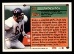 1994 Topps #403  Andy Heck  Back Thumbnail