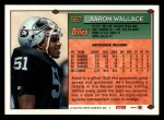 1994 Topps #567  Aaron Wallace  Back Thumbnail