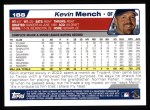 2004 Topps #188  Kevin Mench  Back Thumbnail