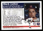 1995 Topps #41  Mark Leiter  Back Thumbnail