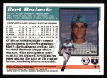 1995 Topps #44  Bret Barberie  Back Thumbnail