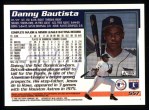 1995 Topps #557  Danny Bautista  Back Thumbnail
