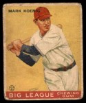 1933 Goudey #39  Mark Koenig  Front Thumbnail