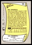 1988 Pacific Legends #98  Del Crandall  Back Thumbnail