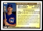 1999 Topps Traded #15 T David Kelton  Back Thumbnail