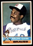 1976 Topps #410  Ralph Garr  Front Thumbnail